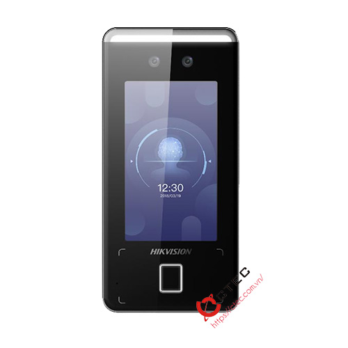 Máy chấm công, kiểm soát cửa khuôn mặt DS-K1T341CMF,