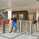 Hệ thống kiểm soát ra vào cửa bảo mật/kiểm soát ra vào sảnh/ra vào tòa nhà bằng Tripod Turnstile, Flap Barrier, Wing Gate Turnstile