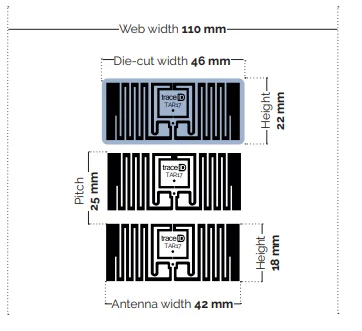 Nhãn RAIN RFID Trace-ID TAR171